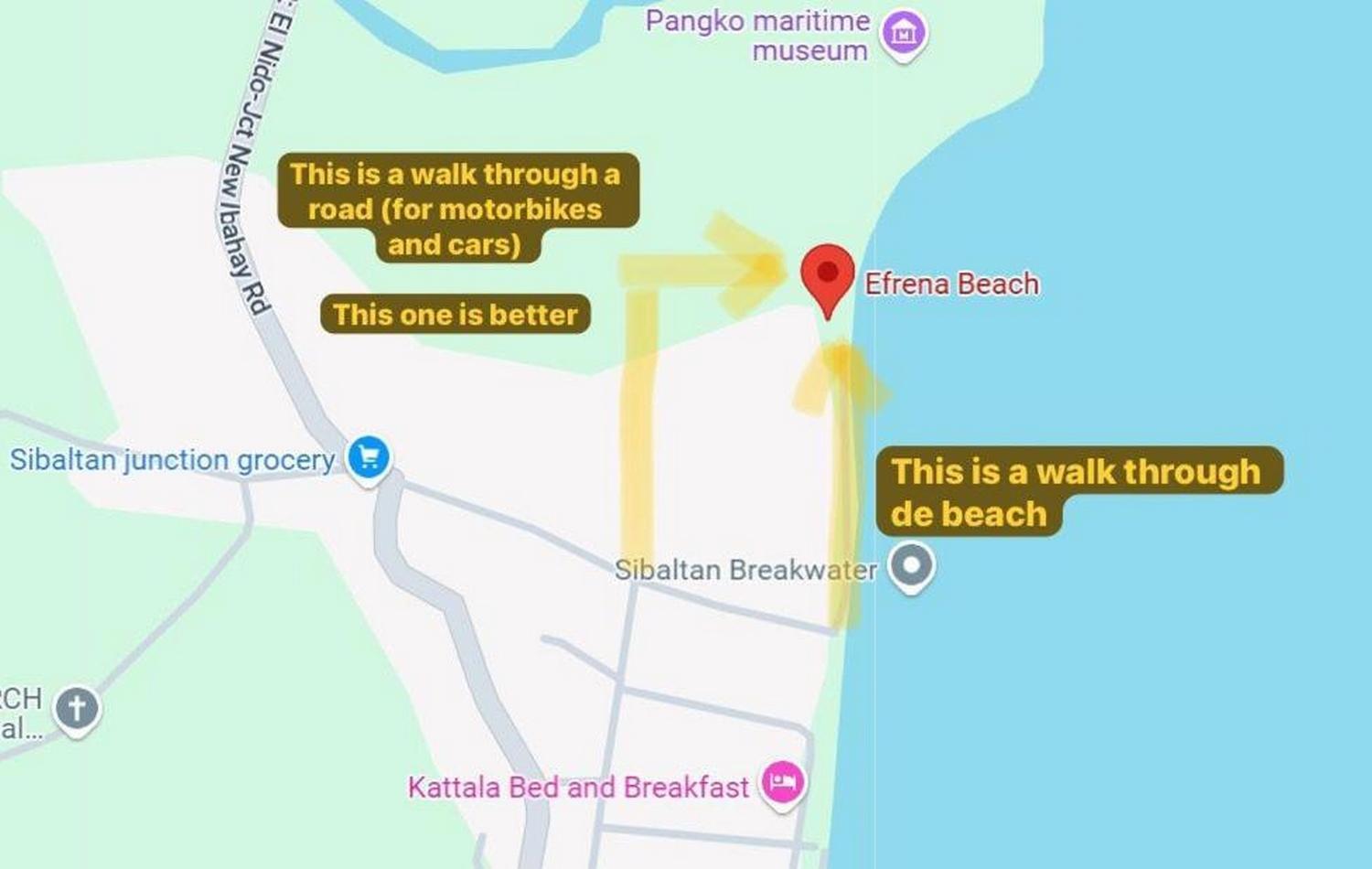 Efrena Agro Tourism Beach เอลนิโด ภายนอก รูปภาพ
